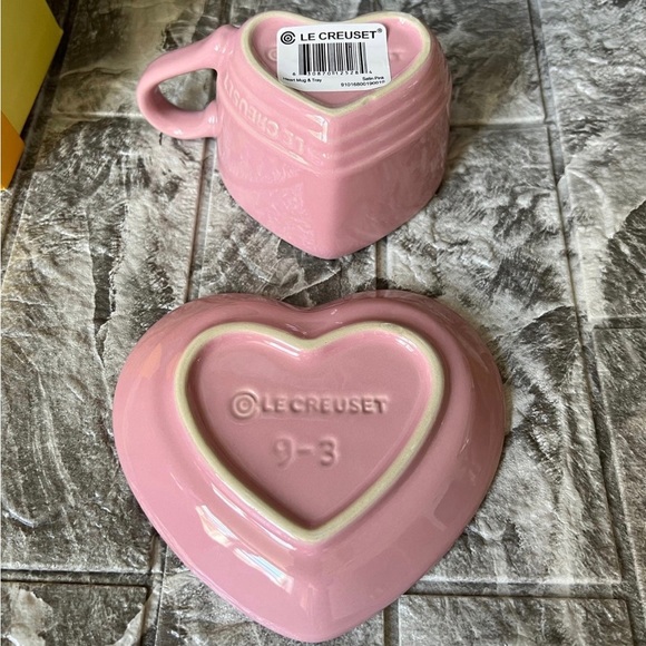 Le Creuset Heart Mug with Tray - Picture 7 of 8